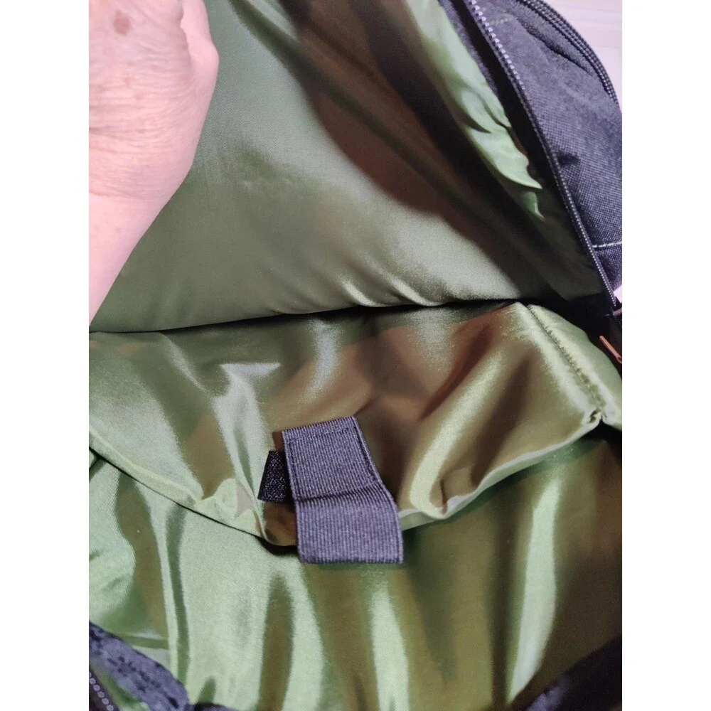 Targus Bag School Laptop Backpack Camping Carrying Case Bag Black Green